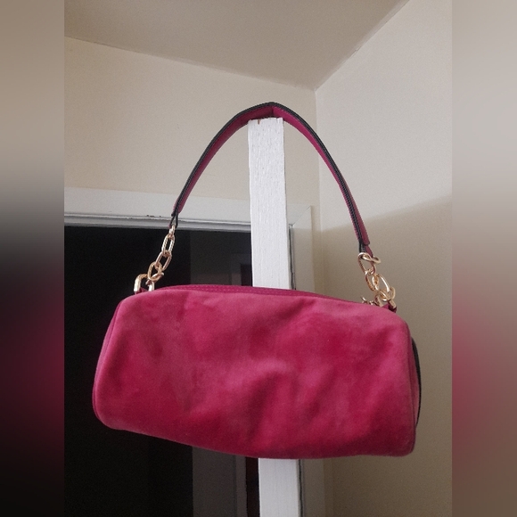 Juicy Couture Pink Velour Shoulder Hand Bag - Picture 15 of 15